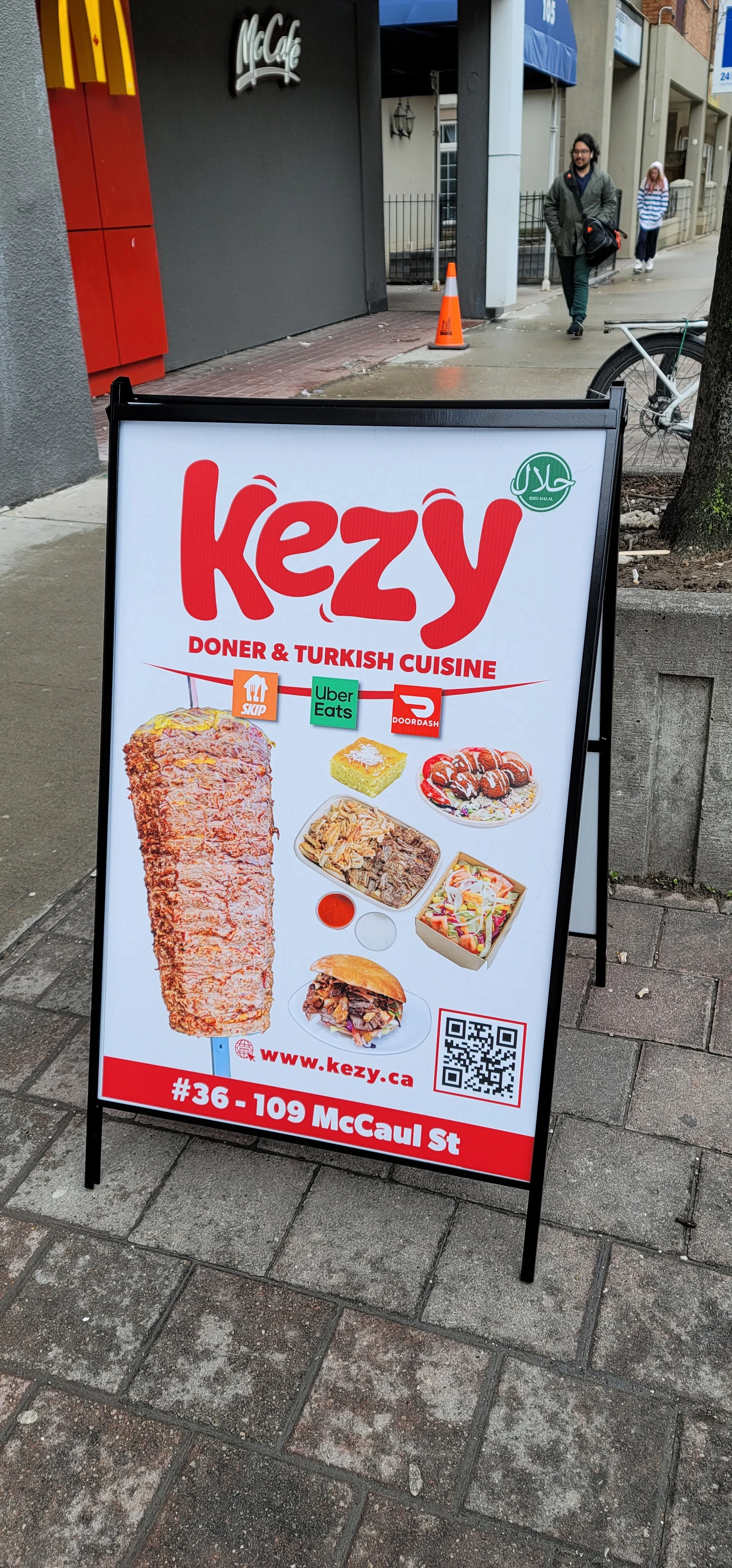A-frame signs for real estate in Toronto