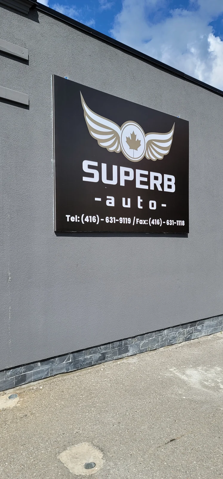 Monument sign project by Kerem Sign in Toronto