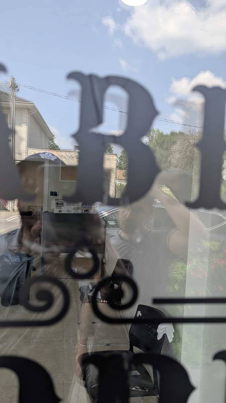 Window Graphic installation by Kerem Sign in the GTA