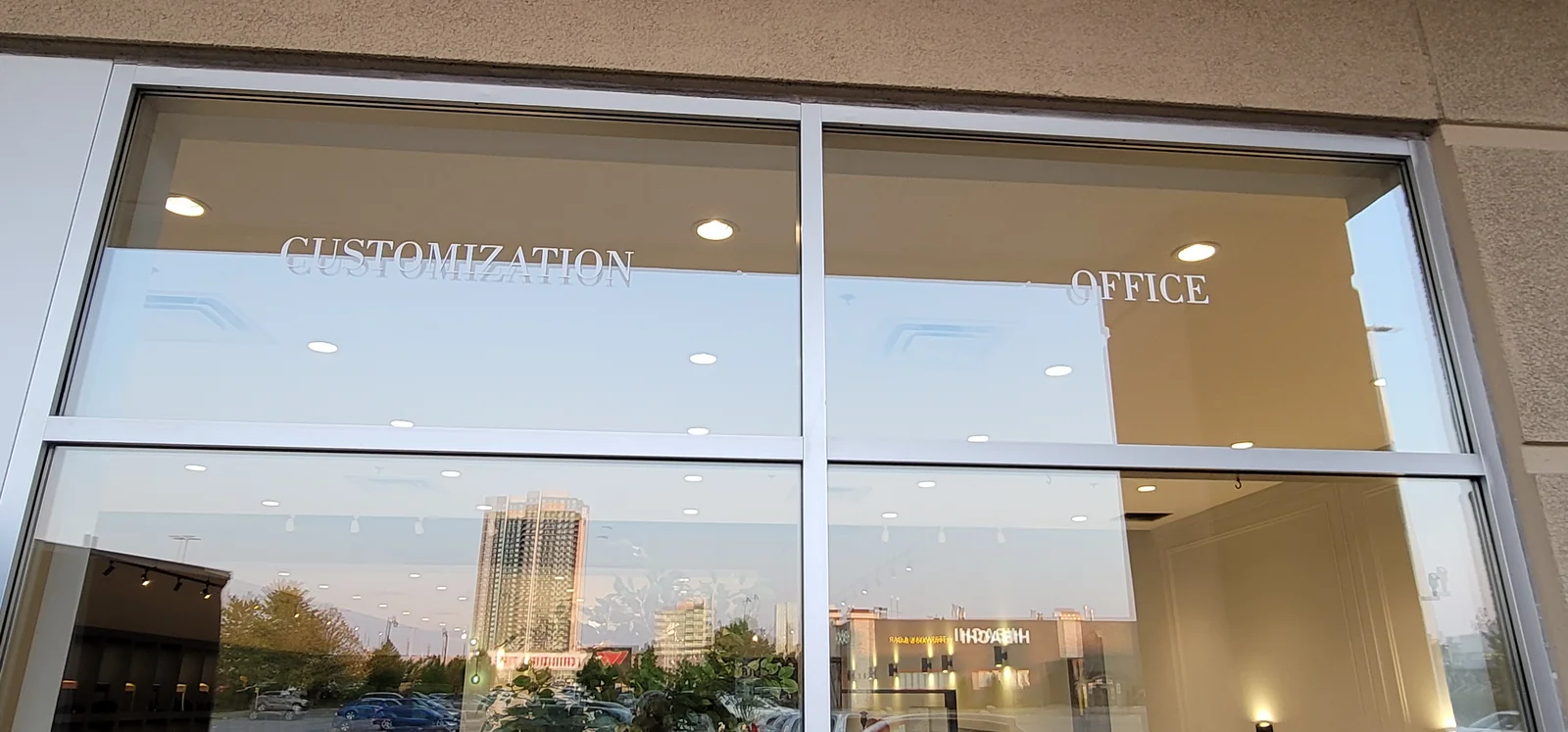 Window Graphic signage by Kerem Sign in North York